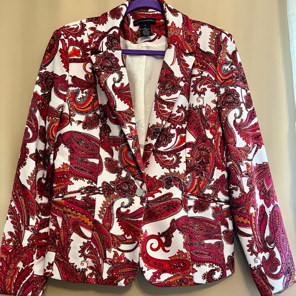 Grace Elements Paisley Blazer